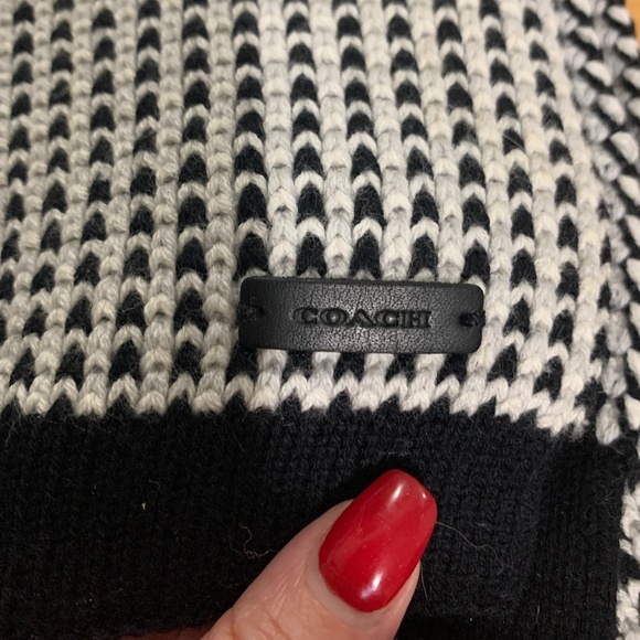 Coach Scarf-New with tags - Picture 1 of 6